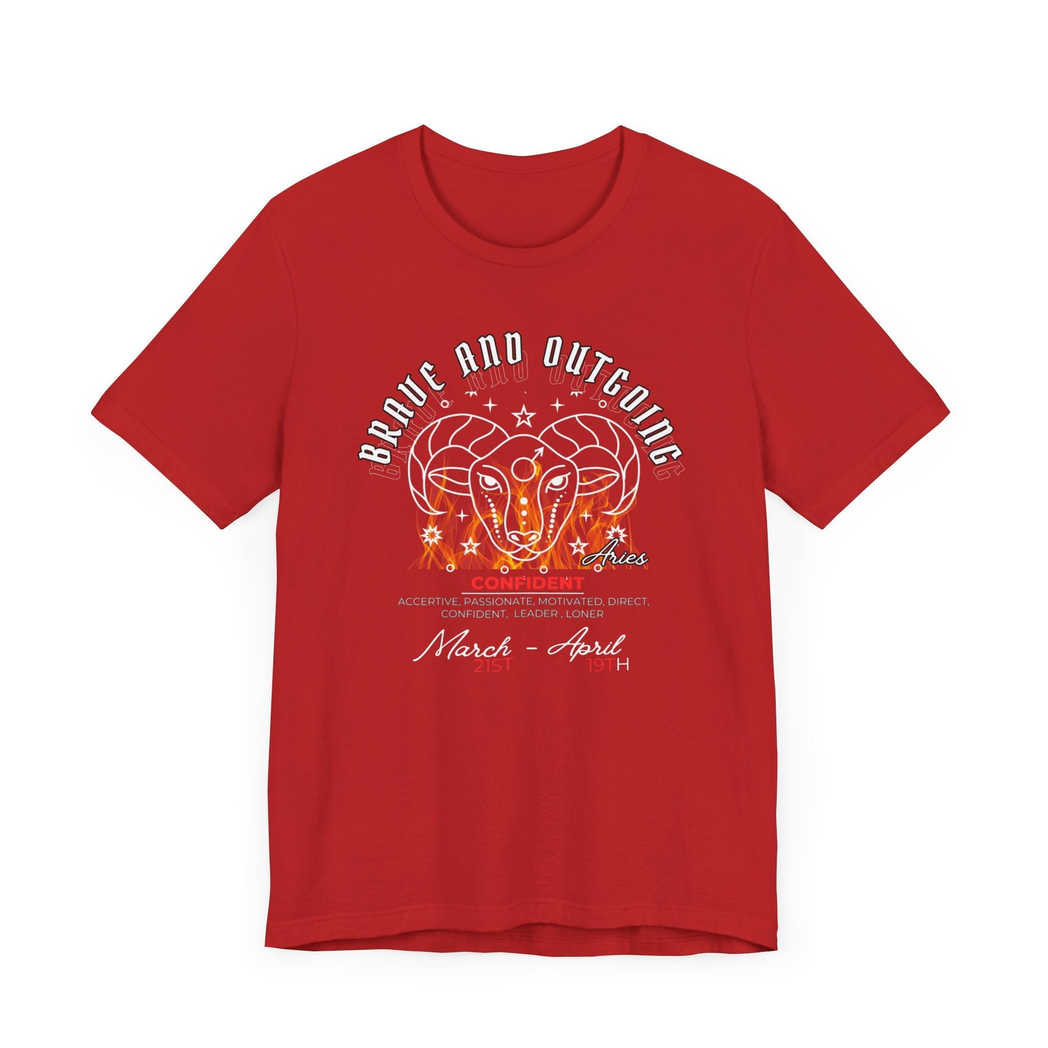 Aries Brave and Outgoing T-Shirt